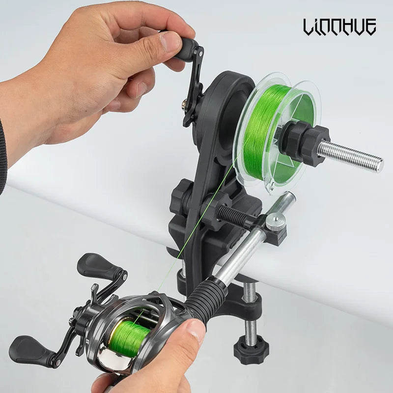 LINNHUE Lightweight Fishing Line Winder Spooler Antirust Sturdy Line Winder Spinning Baitcasting Reel Fishing Tool Accessories The Clovii's Extravaganza!!!