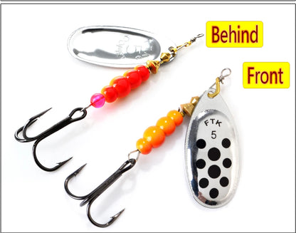 3.9g-15g Metal Spiner Bait Fishing Lure Spinner Fishing Spoon Lure Spinnerbait Hard Artificial Bait Pike Tackle The Clovii's Extravaganza!!!