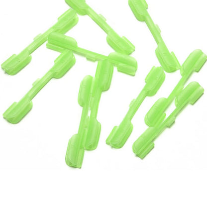 10pcs Night Fishing Rod Tip Light Holder Clip Used on Fishing Rods Feeder Fluorescent Light Glow Stick Fishing Accessories Tools CMBs Fishing and Outdoor Gear