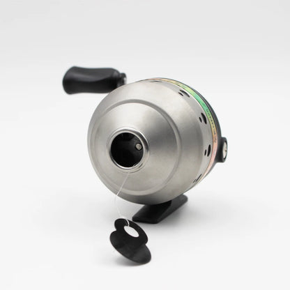 Outdoor Fishing Bait Slingshot Deep-sea HH25 Metal Shooting Fishing Reel Inner Line Closed Road Sub-Wheel Follower Fishing Reel The Clovii's Extravaganza!!!