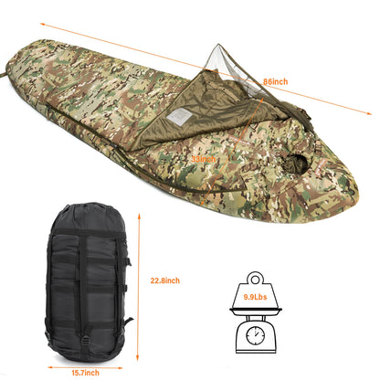 MT Army Force Defence 4 & Tropen Patrol Sleeping Bags Military Modular Sleeping System 2.0 Multicam/UCP/Woodland Camouflage The Clovii's Extravaganza!!!