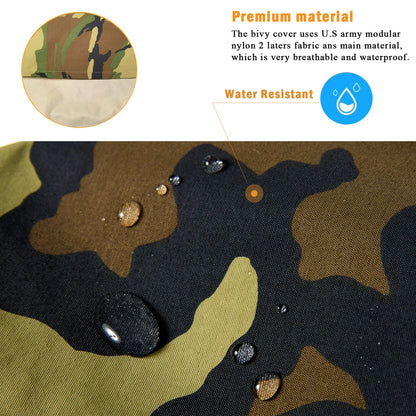 Akmax.cn Bivy Cover Sack for Military Army Modular Sleeping Bags, Multicam Camo/Woodland/UCP The Clovii's Extravaganza!!!