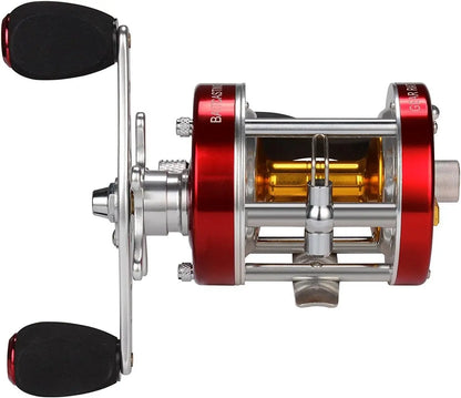 Rover Round Baitcasting Reel, Perfect Conventional Reel for Catfish, Salmon/Steelhead, Striper Bass and Inshore Saltwater Fishin The Clovii's Extravaganza!!!