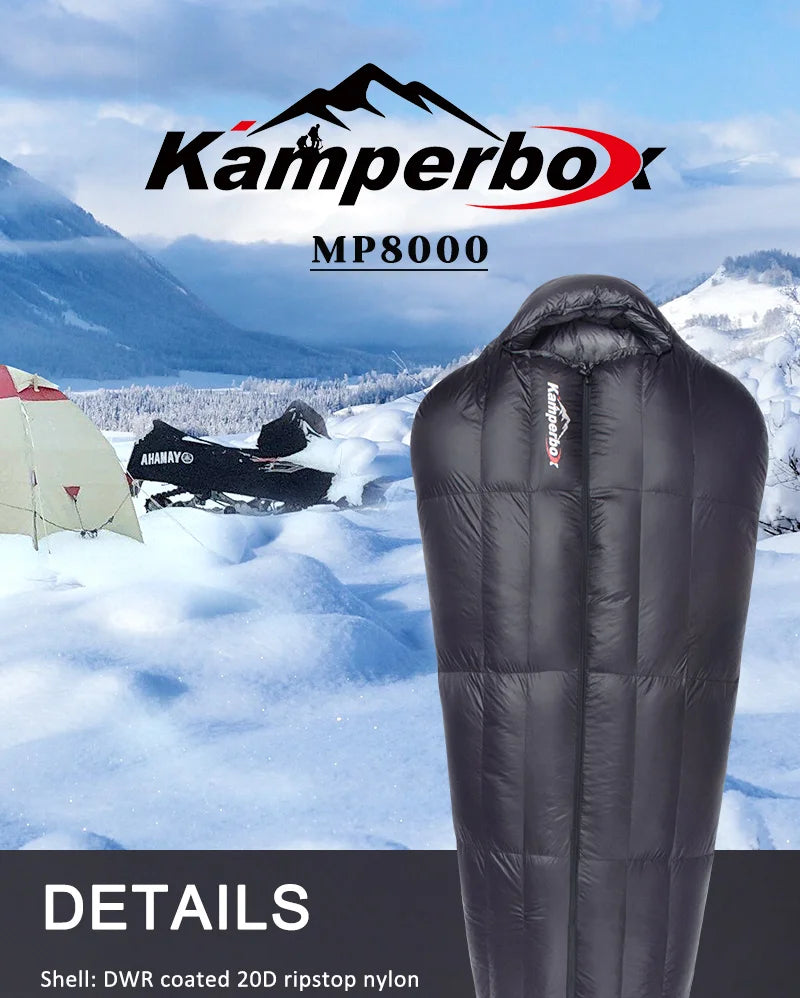 Kamperbox Winter Sleeping Bags Camping Down Sleeping Bags Winter Outdoor Ultralight Sleeping Bags Camping Equipments The Clovii's Extravaganza!!!