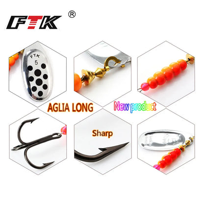 3.9g-15g Metal Spiner Bait Fishing Lure Spinner Fishing Spoon Lure Spinnerbait Hard Artificial Bait Pike Tackle The Clovii's Extravaganza!!!