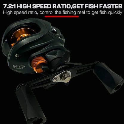 Fishing Rod Combo 1.5-2.4M Lure Fishing Rod and 7.2:1 High Speed Gear RatioMax 8kg Baitcasting Reel Fishing Tackle Pesca The Clovii's Extravaganza!!!