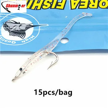 Bazooka 1g Fishing Lure Eel Lure Set T Tail Silicone Easy Shiner Soft Baits With Hook Small Fish Artificial Pesca Leurre Winter The Clovii's Extravaganza!!!