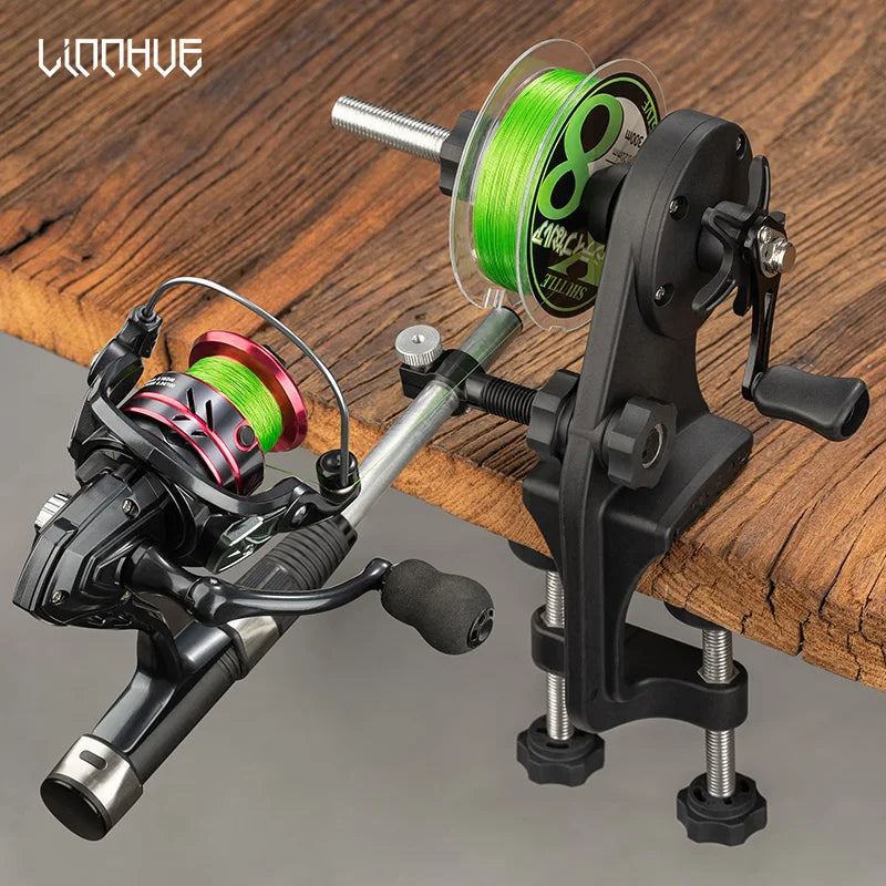 LINNHUE Lightweight Fishing Line Winder Spooler Antirust Sturdy Line Winder Spinning Baitcasting Reel Fishing Tool Accessories The Clovii's Extravaganza!!!