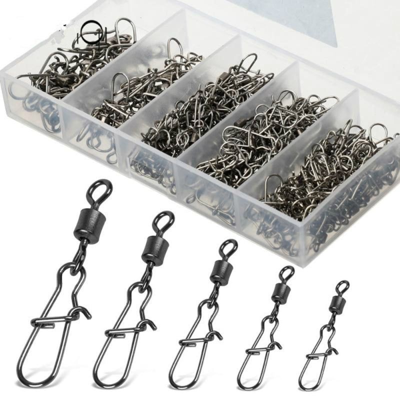 Delysia King 50/100/200 Piece Set of  Fishing connector fishing gear kit The Clovii's Extravaganza!!!