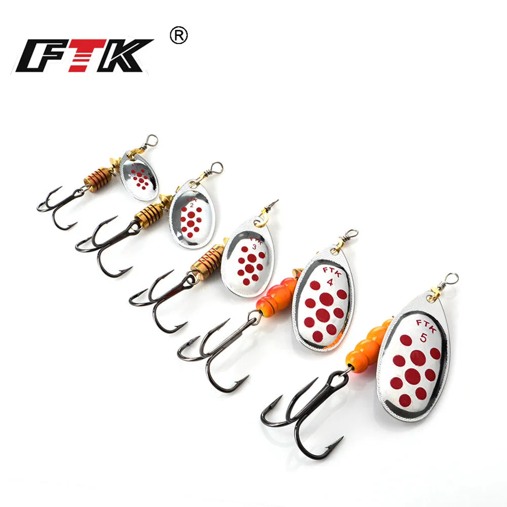 3.9g-15g Metal Spiner Bait Fishing Lure Spinner Fishing Spoon Lure Spinnerbait Hard Artificial Bait Pike Tackle The Clovii's Extravaganza!!!