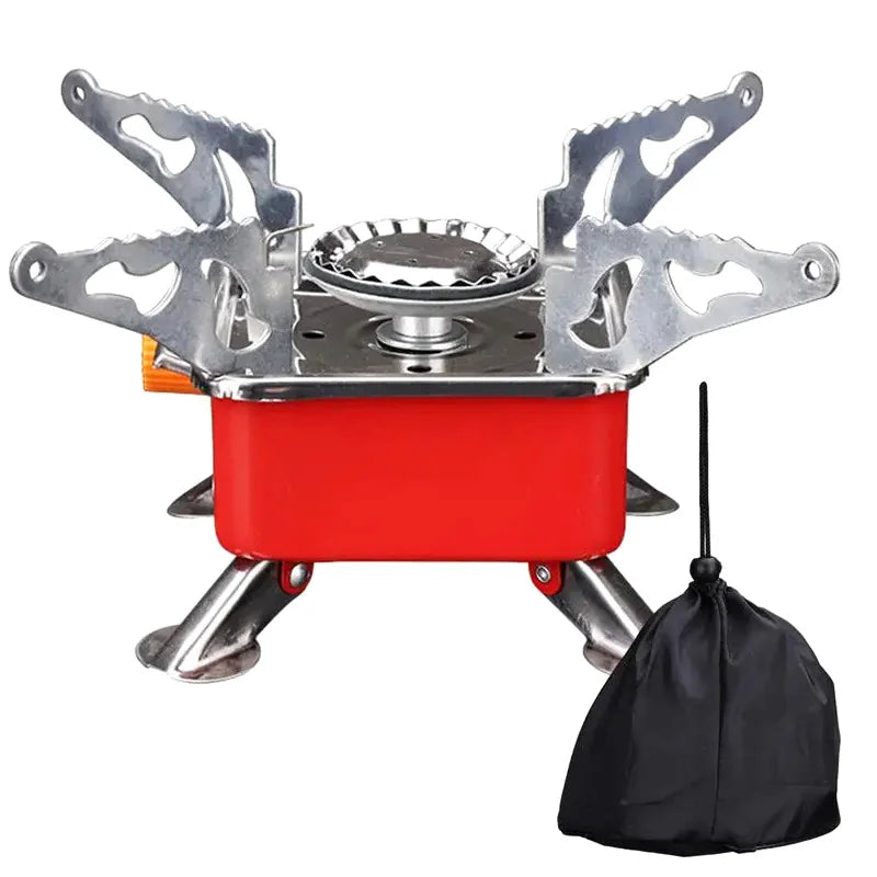 Portable Stove Camping Foldable Windproof Outdoor Gas Tank Stove For Backpacking Camping Hiking Picnic Camping Burner The Clovii's Extravaganza!!!