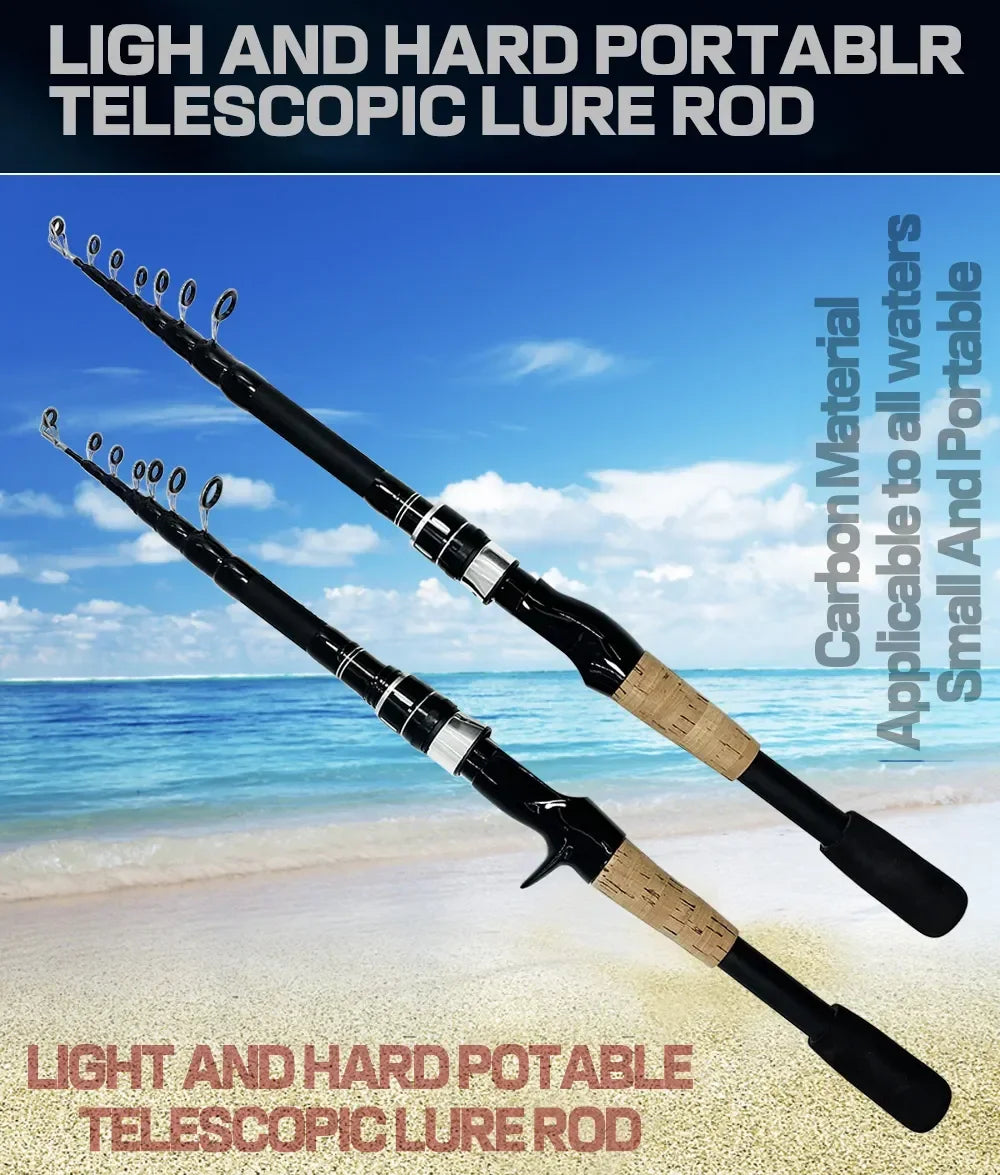 Fishing Rod Combo 1.5-2.4M Lure Fishing Rod and 7.2:1 High Speed Gear RatioMax 8kg Baitcasting Reel Fishing Tackle Pesca The Clovii's Extravaganza!!!