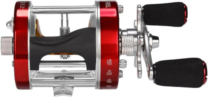 Rover Round Baitcasting Reel, Perfect Conventional Reel for Catfish, Salmon/Steelhead, Striper Bass and Inshore Saltwater Fishin The Clovii's Extravaganza!!!