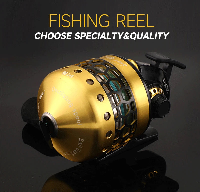 PX35 Aluminum Alloy Fish Reel 6+1 Bearing Left and Right Hand General Closed Fishing Boat Special Artifact for Fish Shooting The Clovii's Extravaganza!!!