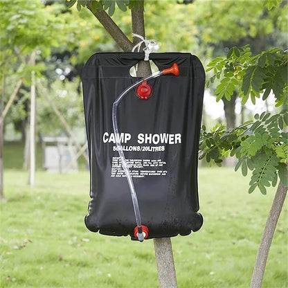 Car Camping Equipment, Shower Water Bag, Picnic Water Storage Bag, Shower Water Bag, Outdoor Camping Folding Water Bag CMBs Fishing and Outdoor Gear