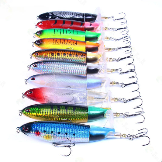 13g 17g 36g Whopper Popper Propeller Topwater Fishing Lures  Artificial Bait Hard Crankbait Wobbler Rotating Tail Fishing Tackle The Clovii's Extravaganza!!!