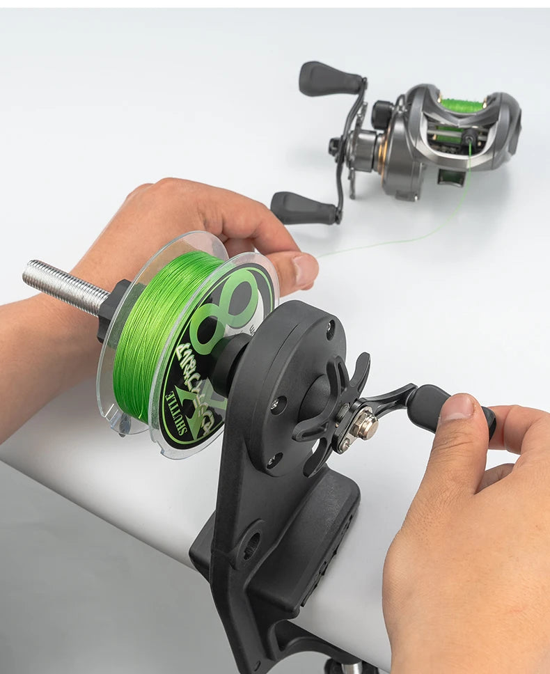 LINNHUE Lightweight Fishing Line Winder Spooler Antirust Sturdy Line Winder Spinning Baitcasting Reel Fishing Tool Accessories The Clovii's Extravaganza!!!