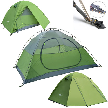 Desert Fox Camping Tents 1/2/3 Person Outdoor Lightweight Backpacking Tent Waterproof 3 Season Tent for Family Hiking Travelling The Clovii's Extravaganza!!!