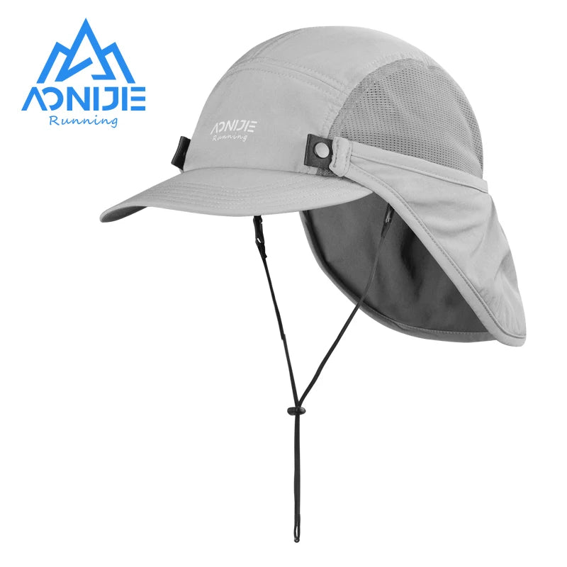 AONIJIE E4610 Unisex Sun Protection Cap Detachable Sunscreen Shawl Fishing Hat With Neck Flap Cover For Outdoor Hiking The Clovii's Extravaganza!!!