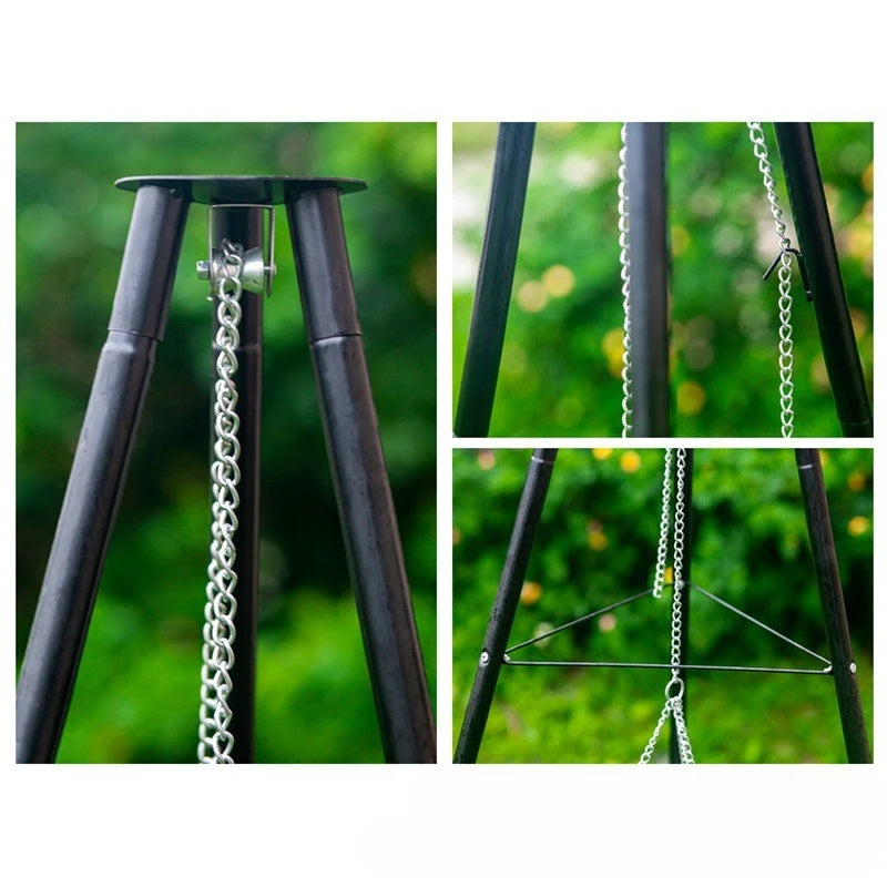 Outdoor Barbecue Picnic Multifunction Stainless Steel Camping Cookware Kit Camping Stove Nature Hike Grill Tourist Utensils The Clovii's Extravaganza!!!