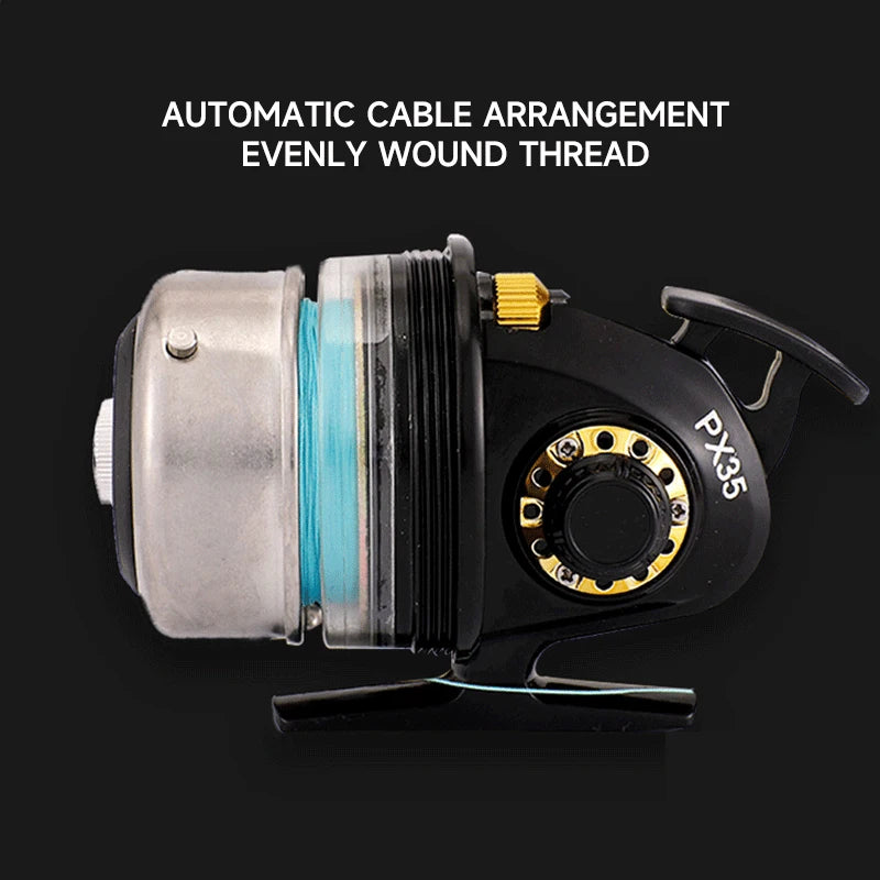 PX35 Aluminum Alloy Fish Reel 6+1 Bearing Left and Right Hand General Closed Fishing Boat Special Artifact for Fish Shooting The Clovii's Extravaganza!!!