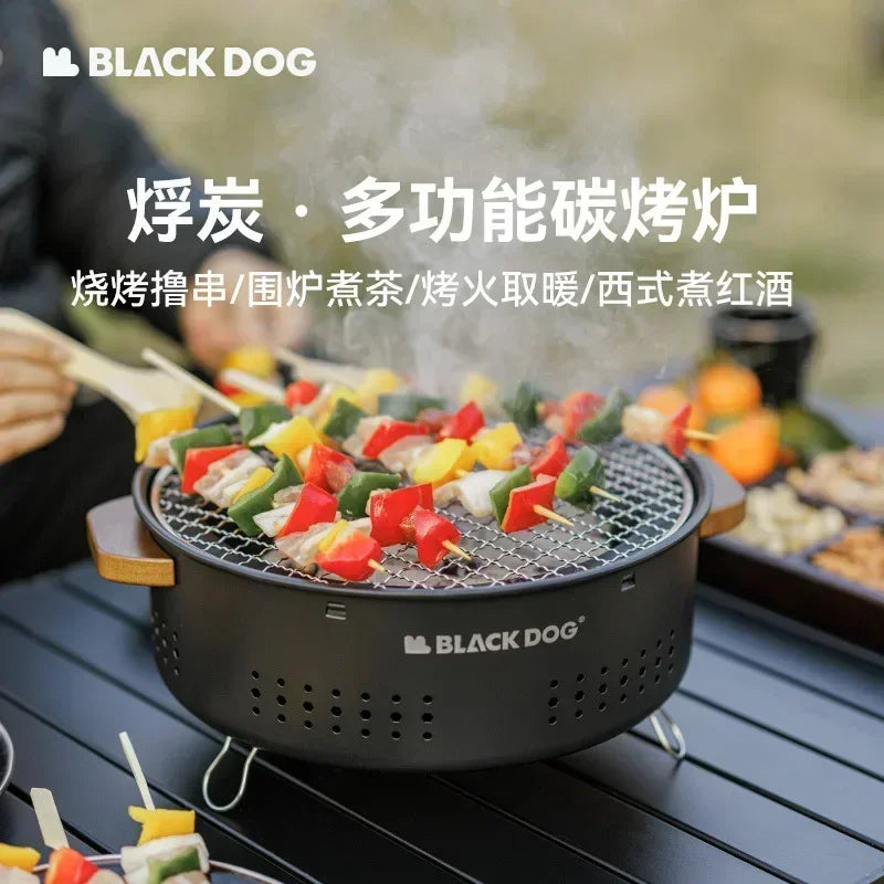 Black DOG Portable Camping Stove Stand Barbecue Accessory Wildsea Outdoor Bbq Wood Burning Stove Backpacking Burner Tourist The Clovii's Extravaganza!!!