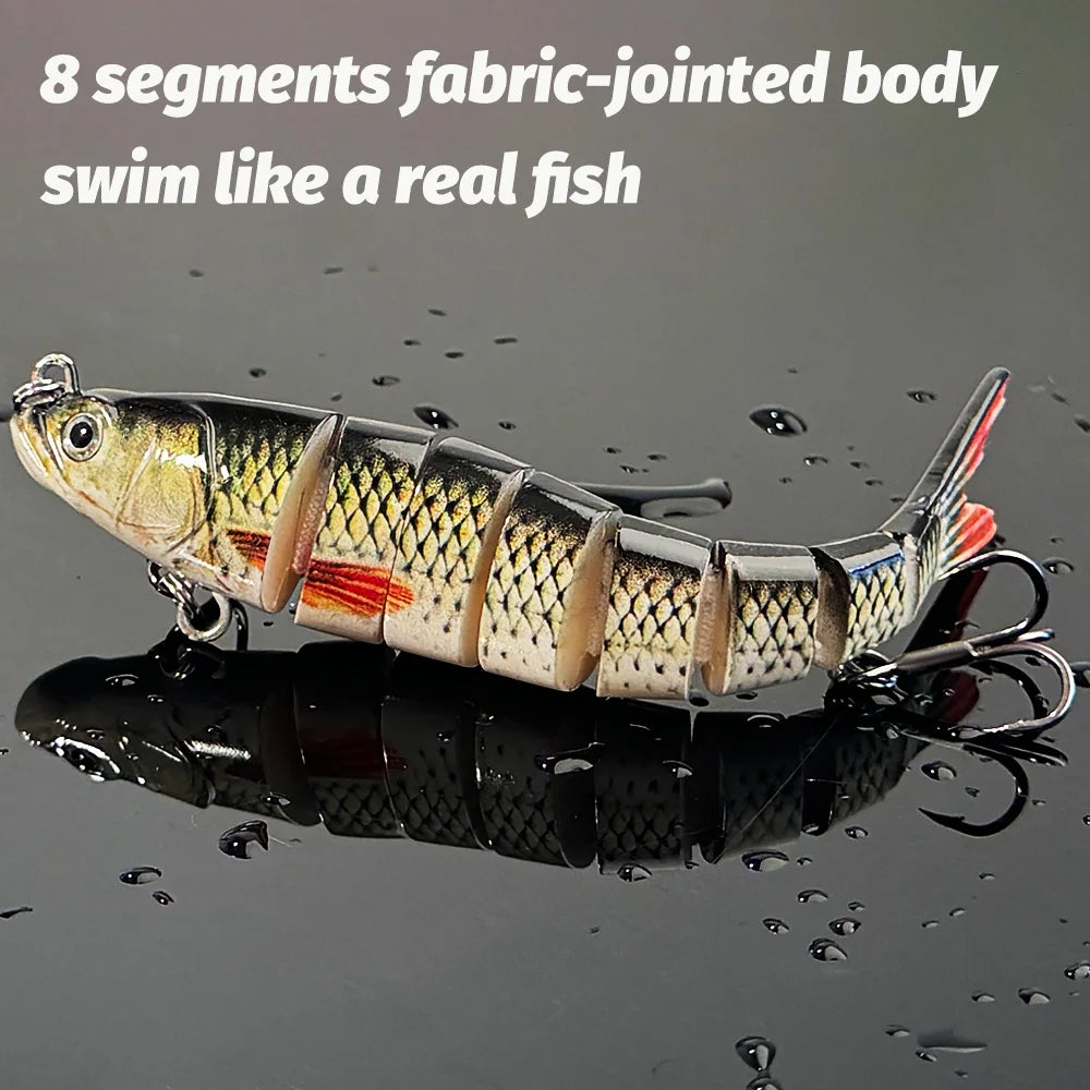 Swimbait 11g 16g 27g Multi Joint Lure Slow Sinking Bionic Fish Swimming Pesca Bass Treble Hook Carp Fishing Tackle Hard Bait The Clovii's Extravaganza!!!