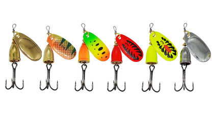 Fishing Lure Spinner Bait Copper Bell Artificial Metal Lures 8g Compound Baits Rotation Sequins  1 Piece SALE The Clovii's Extravaganza!!!