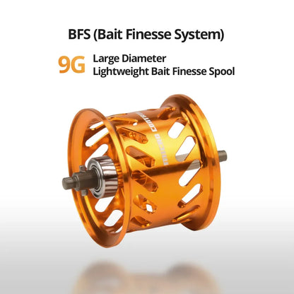 KastKing Zephyr Bait Finesse System BFS Baitcasting Fishing Reel 4.5KG 7 Ball Bearings 7.2:1 Gear Ratio Carbon Fishing Coil The Clovii's Extravaganza!!!